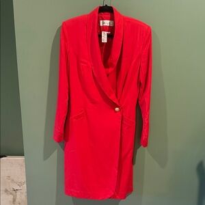 Spiegel Vintage Red Blazer Dress